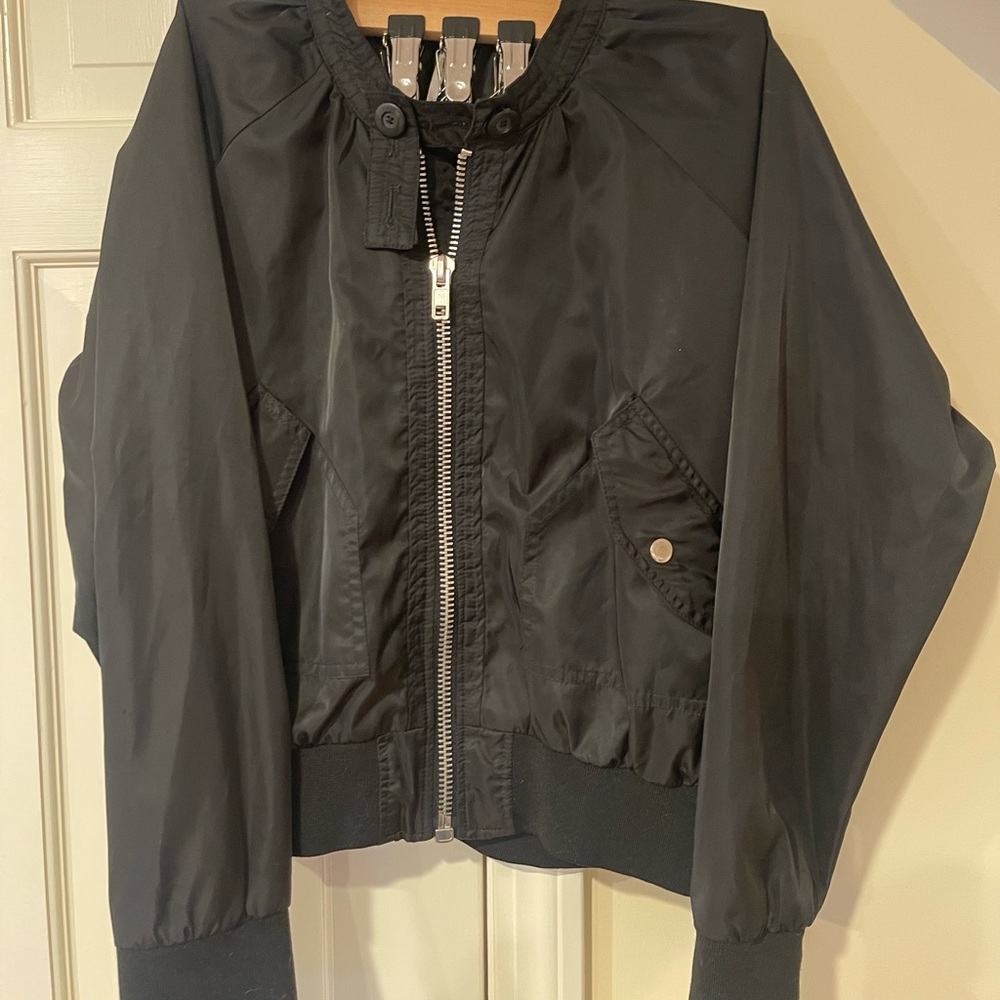 Free People Bomber Jacket Black SM